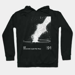 U2 / Minimalist Graphic Design Fan Artwork Hoodie